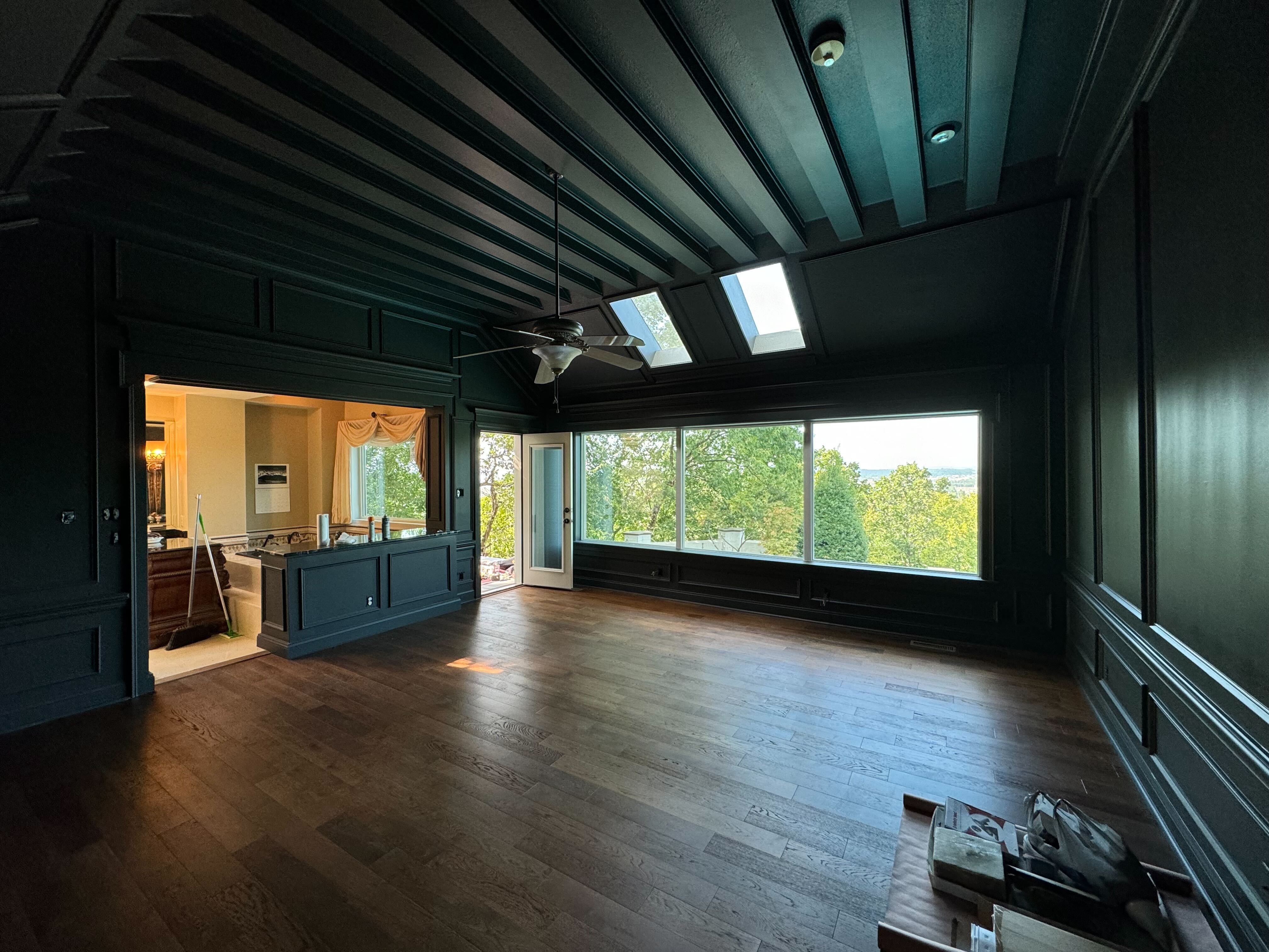 Full interior remodel finished room